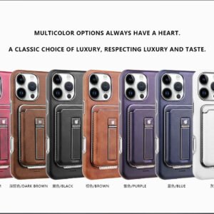 New leather wallet case for iphone