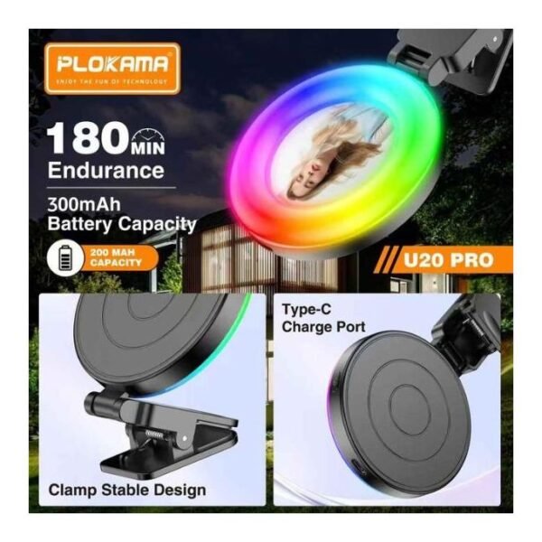 ⁦PLOKAMA U20 PRO RGB LED⁩ - الصورة ⁦2⁩