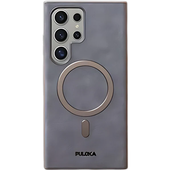 Leather Magsafe Poulka Case For samsung - الصورة 4