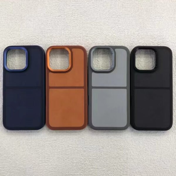 ⁦Vegan Leather case for iphone⁩ - الصورة ⁦4⁩