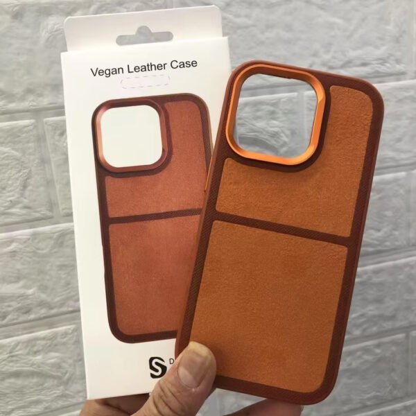 ⁦Vegan Leather case for iphone⁩ - الصورة ⁦7⁩