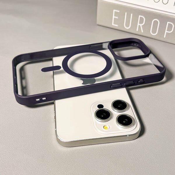 ⁦phone case Magnetic for for iphone⁩ - الصورة ⁦3⁩