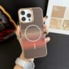 Shockproof Carbon Fibre Magsafe Supported Case For Iphone