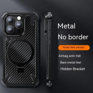 Kevlar Carbon Fiber Magsafe  for Iphone